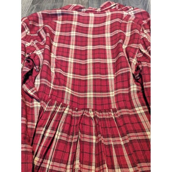 Jonathan Martin Colorful Plaid‎ Country Home Long Sleeve Button Size 7/8 Western - Picture 9 of 11